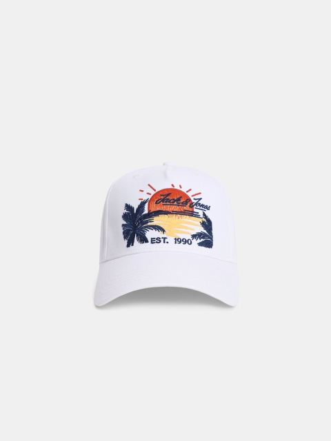 Jack & Jones Men Embroidered Baseball Cap - Image 2