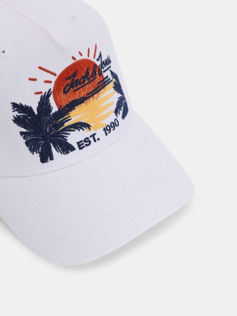 Jack & Jones Men Embroidered Baseball Cap - Image 4