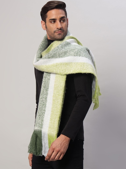 HANDICRAFT PALACE Men Striped Acrylic Winter Mufflers - Image 5