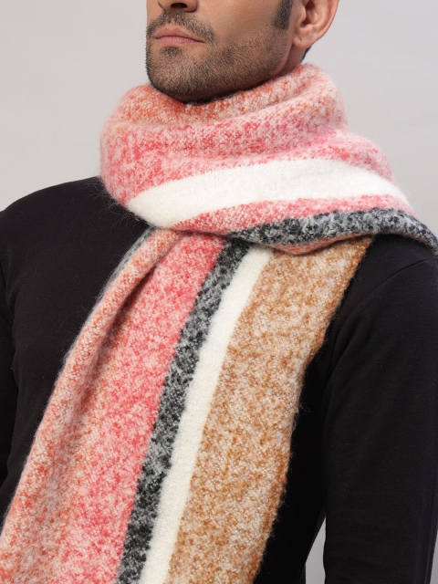 HANDICRAFT PALACE Men Striped Acrylic Mufflers - Image 2