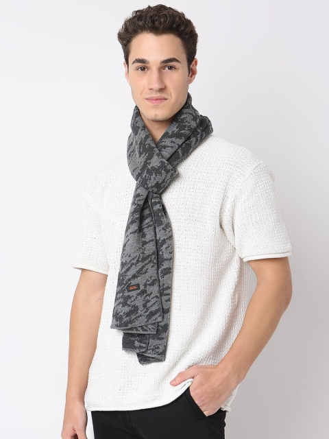SPYKAR Men Acrylic Patterned Mufflers - Image 3