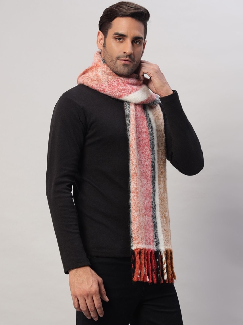 HANDICRAFT PALACE Men Striped Acrylic Mufflers - Image 4