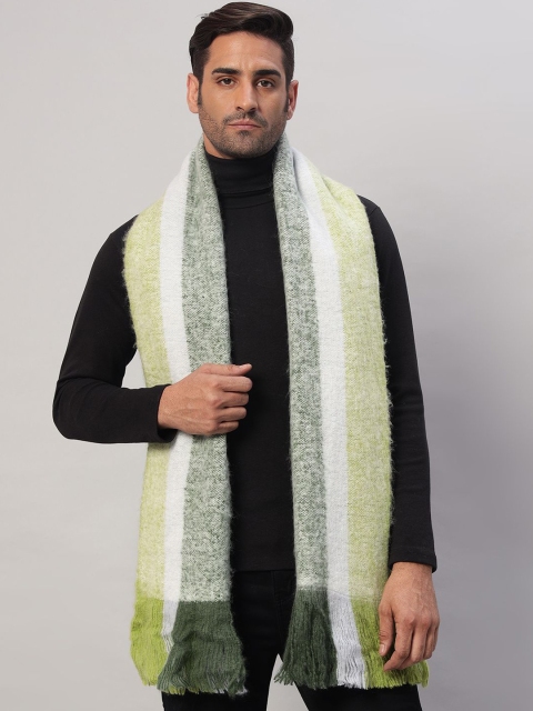HANDICRAFT PALACE Men Striped Acrylic Winter Mufflers