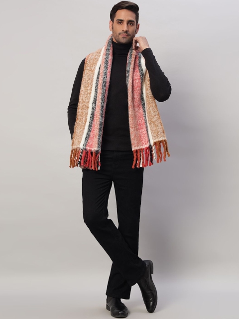 HANDICRAFT PALACE Men Striped Acrylic Mufflers - Image 6