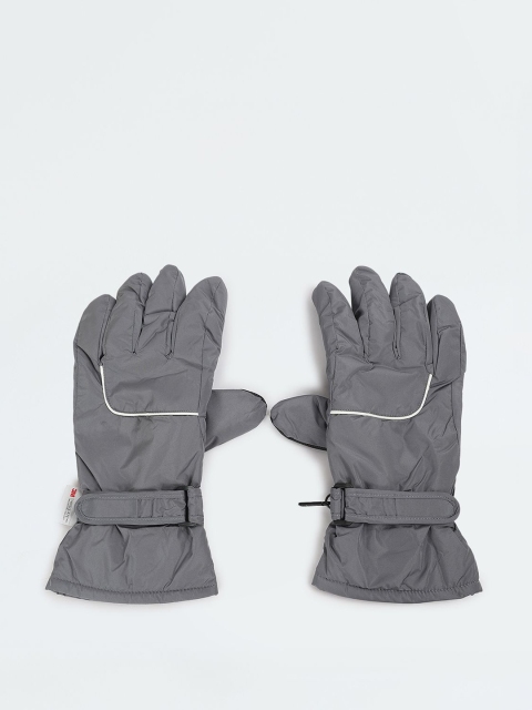 max Men Solid Riding Gloves