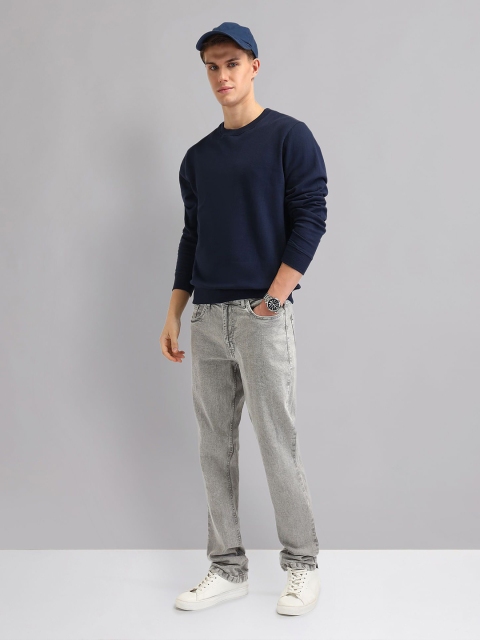 AD By Arvind Men Round Neck Cotton Sweatshirt - Image 5