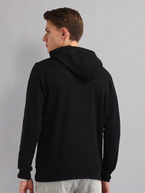 AD By Arvind Men Long Sleeves Hooded Pullover Sweatshirt - Image 4