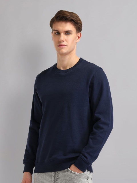 AD By Arvind Men Round Neck Cotton Sweatshirt - Image 3