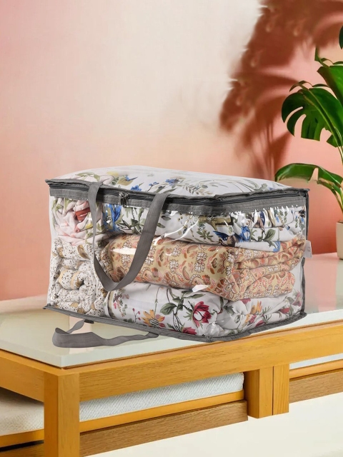 Kuber Industries Transparent 2 Pieces Reusable Multi-Utility Organisers