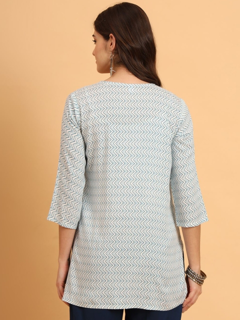 AAYUMI Women Striped Cotton Top - Image 5