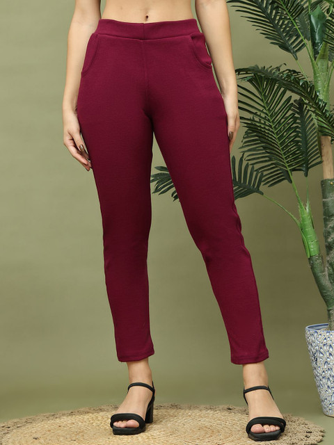 TAG 7 Women Ankle-Length Woolen Leggings