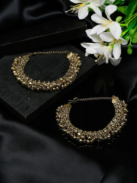 YouBella Gold-Plated Anklet