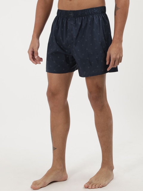Calvin Klein Underwear Printed Pure Cotton Boxer - NM2693QP2-DIAMOND LOGO INK - Image 3
