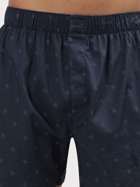 Calvin Klein Underwear Printed Pure Cotton Boxer - NM2693QP2-DIAMOND LOGO INK - Image 6