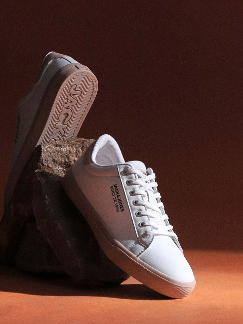 Jack & Jones Men PU Lace-Ups Sneakers