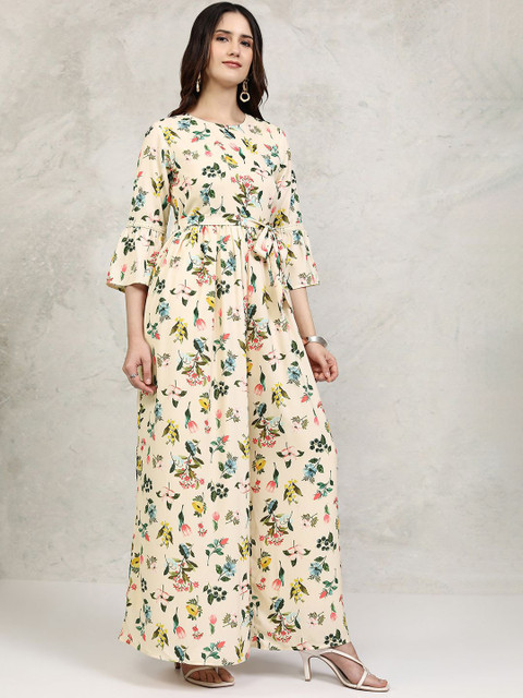 Vishudh Women Printed Basic Jumpsuit