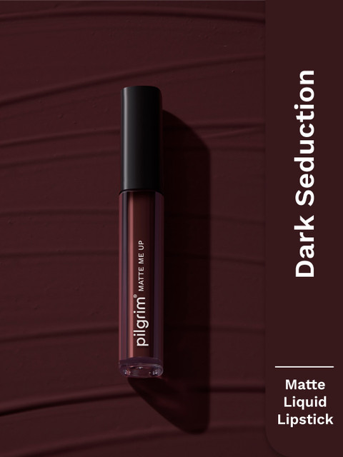 Pilgrim Matte Me Up Liquid Long-Lasting Non-Drying Liquid Lipstick 3ml - Dark Seduction 18