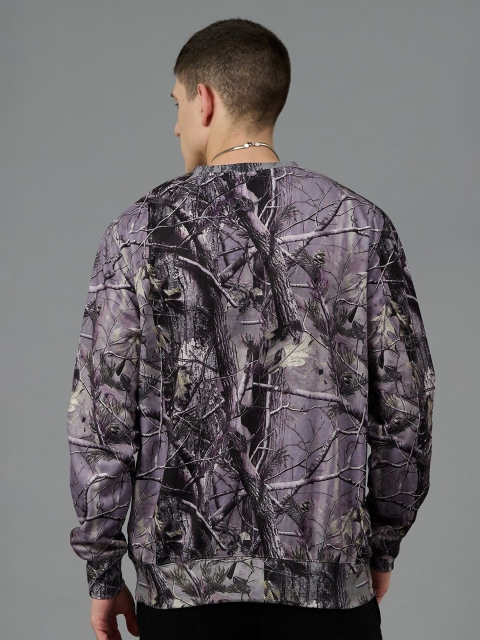 GO DEVIL Men Printed Woolen Winter Sweatshirt - Image 5