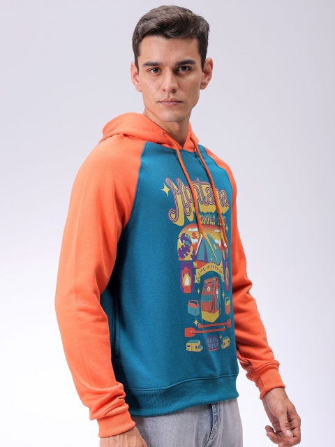 The Indian Garage Co Men Printed Hooded Sweatshirt - Image 5