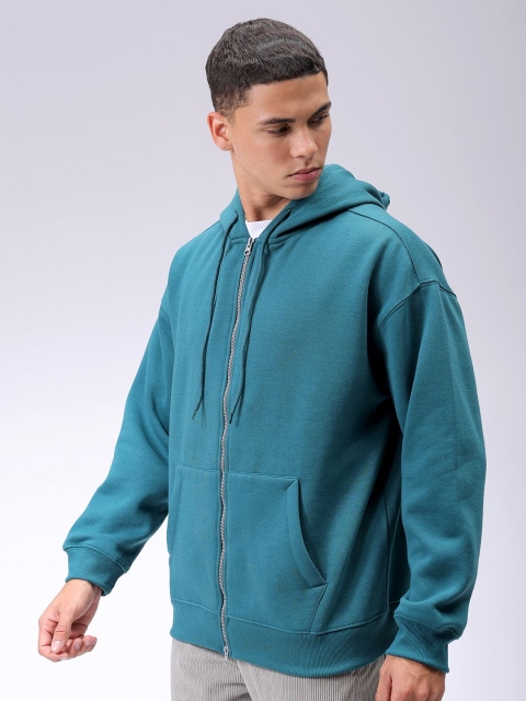 The Indian Garage Co Men Hooded Double Way Front Open Zipper Sweatshirt - Image 6