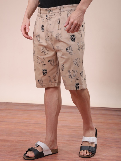 The Indian Garage Co Men Mid-Rise Printed Shorts - Image 3