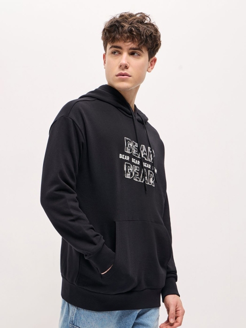 THE BEAR HOUSE Men Typography Printed Cotton Sweatshirt - Image 4