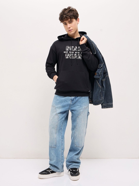 THE BEAR HOUSE Men Typography Printed Cotton Sweatshirt - Image 6