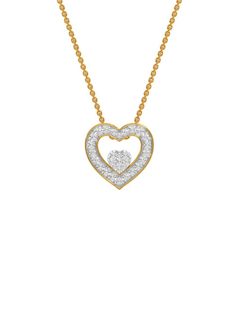 KISNA DIAMOND AND GOLD JEWELLERY Women 18KT Pendant