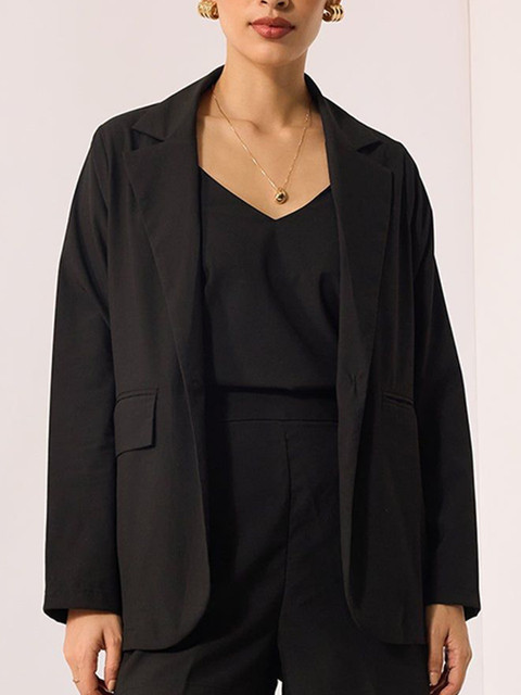 Virgio Viscose Stretch Single Breasted Blazer - Image 2