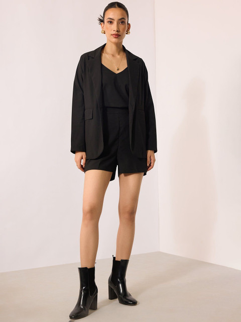 Virgio Viscose Stretch Single Breasted Blazer