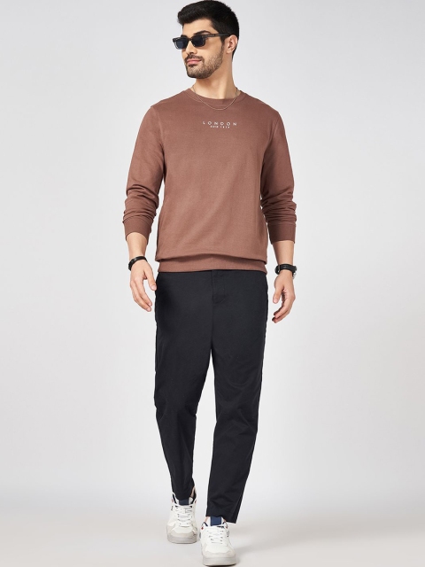 BYFORD by Pantaloons Men Cotton Round Neck Long Sleeves Sweatshirt - Image 6