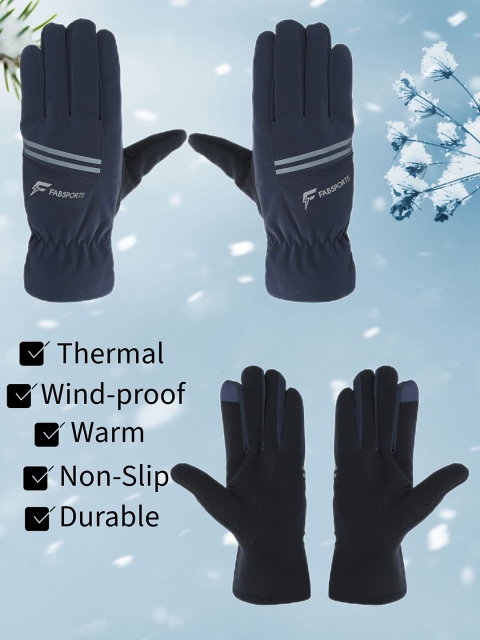 FabSeasons Unisex Acrylic Winter Gloves - Image 5