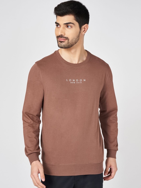 BYFORD by Pantaloons Men Cotton Round Neck Long Sleeves Sweatshirt - Image 2