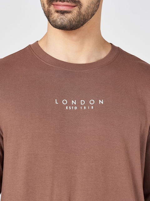 BYFORD by Pantaloons Men Cotton Round Neck Long Sleeves Sweatshirt - Image 3