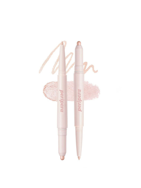 peripera Sugar Twinkle Duo Eyeshadow Stick 50g - Dewy Nude 01