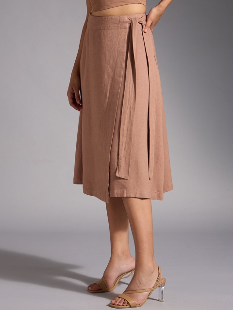 20Dresses Women A-Line Wrap Midi Skirt - Image 2