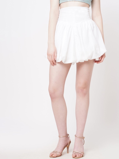 Ashtag Balloon Mini Skirts