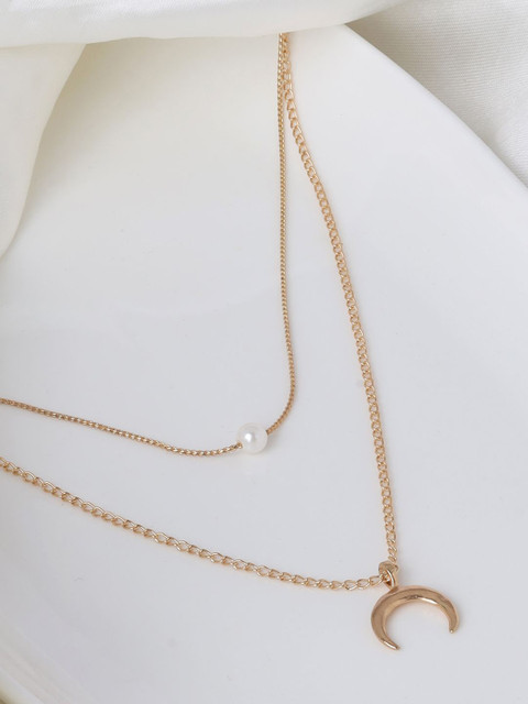 BEWITCHED Gold-Plated Layered Necklace