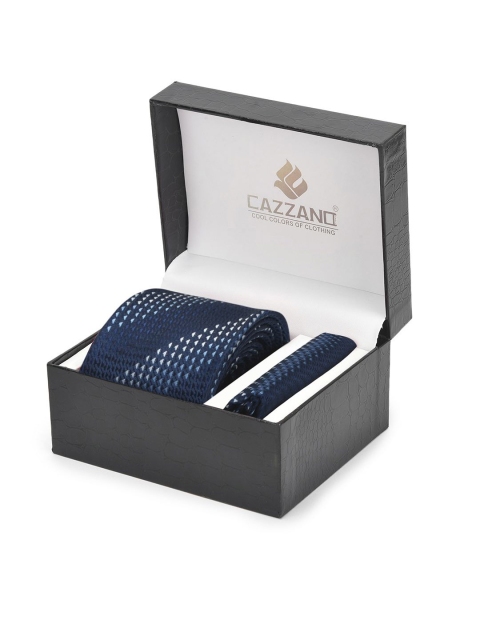 Cazzano Men Accessory Gift Set Of Tie & Pocket Square