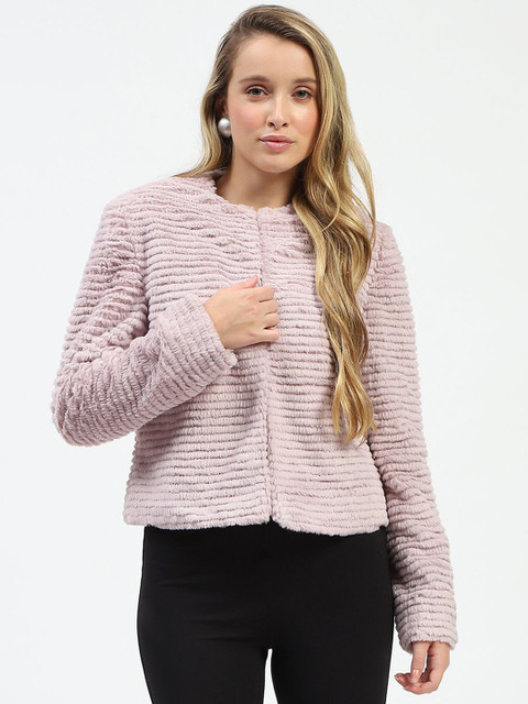 Madame Self-Design Mock Collar Pea-Coat