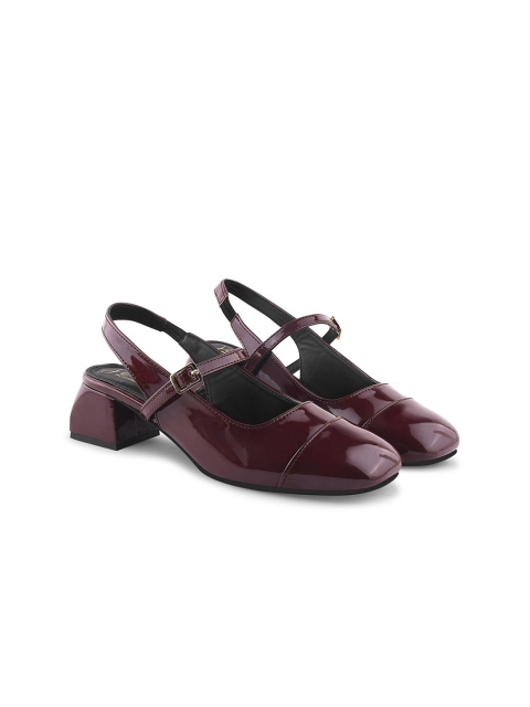 JM Looks Solid Block Sandals - Image 2
