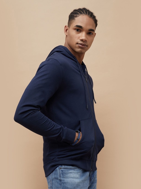 Fame Forever by Lifestyle Men Graphic Printed Hood Cotton Front-Open Sweatshirt - Image 3