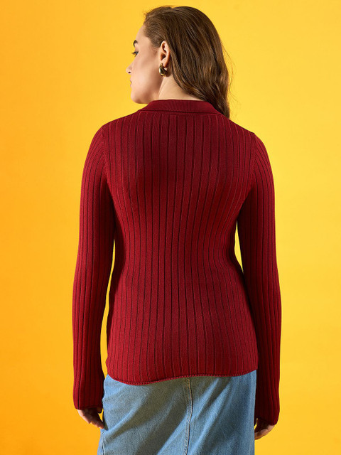98 Degree North Women Striped Pullover - Image 4