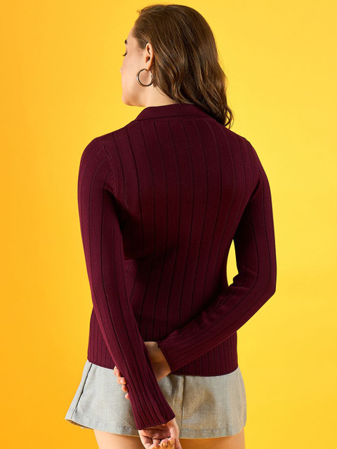 98 Degree North Women Striped Pullover - Image 4