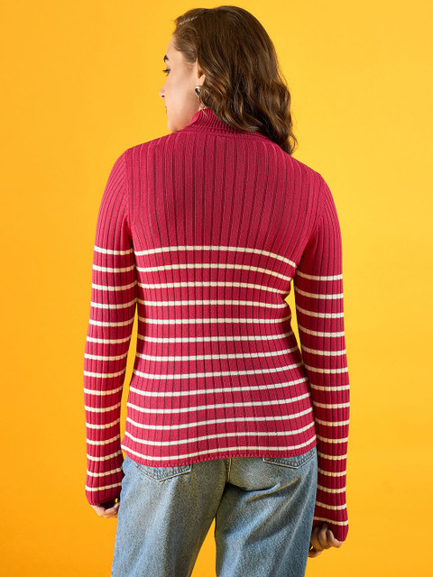 98 Degree North Women Striped Pullover - Image 4