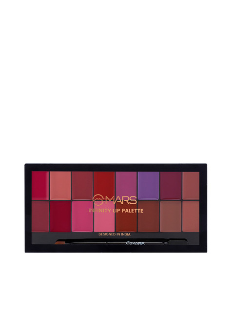 MARS 16 Color Infinity Matte Lip Color Palette-Shade-02