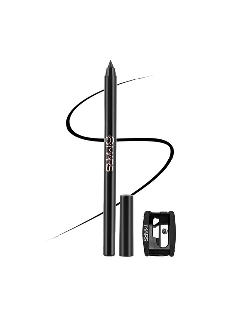 MARS Smooth Glide Pencil Kajal With Sharpener 1.4g - Velour Black 03