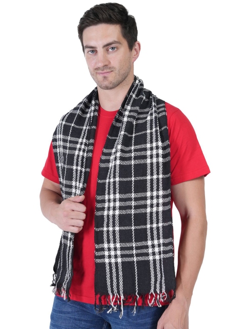 TEEMOODS Men Checked Cotton Mufflers - Image 2