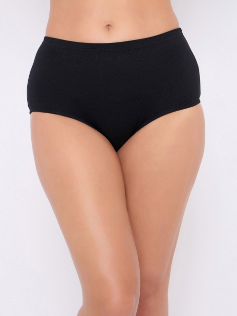 Clovia Women Solid High-Rise Hipster Briefs