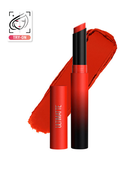 Maybelline New York Color Sensational Ultimattes Lipstick- 299 More Scarlet- 1.7g